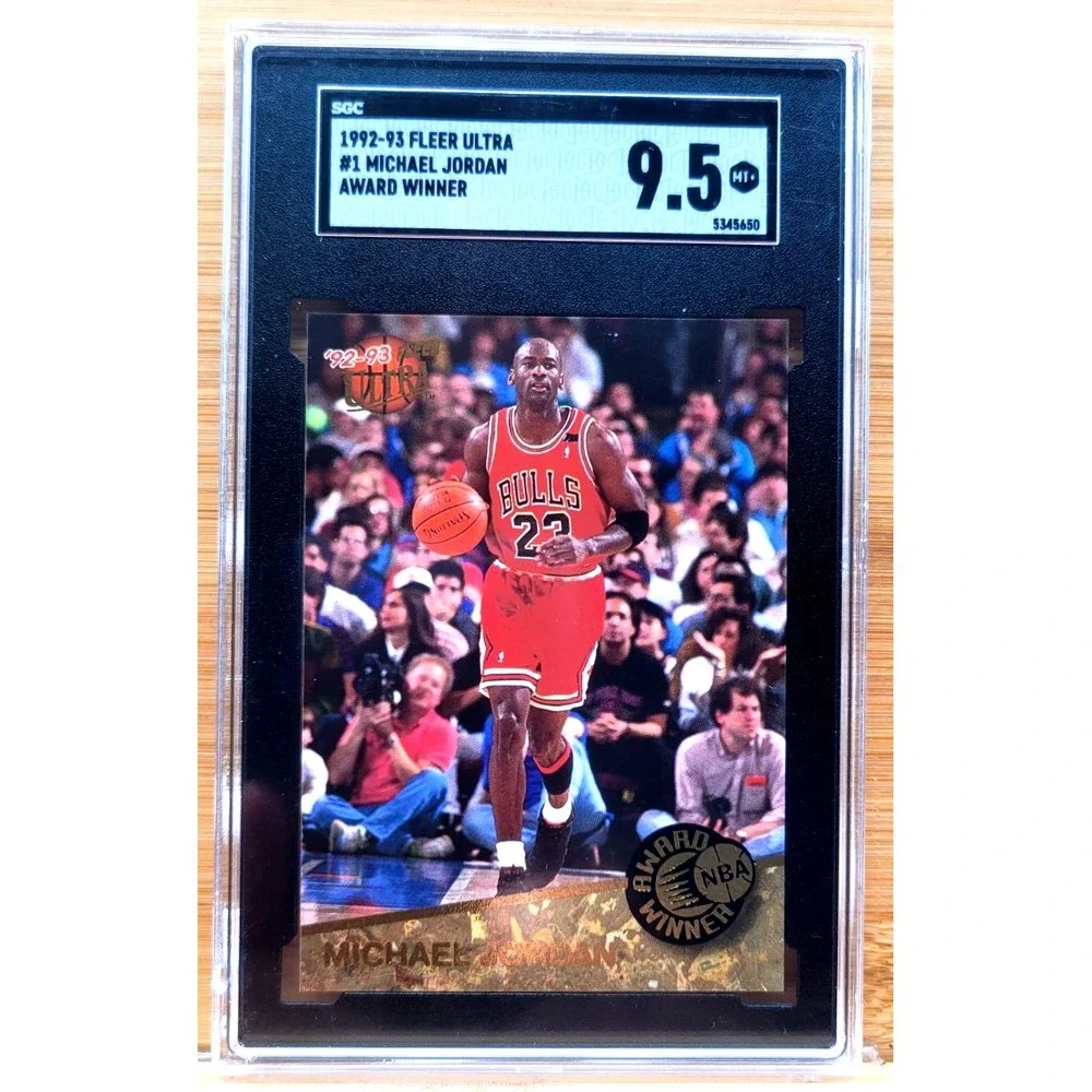 1992-93 Fleer Ultra Michael Jordan NBA Award Winners #1 Bulls SGC 9.5 MINT+